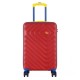 Чемодан Semi Line 20" S Червоний T5802-1 42 л ABS-пластик, кодовий замок, 4 колеса, ручна поклажа, легкий, Польща