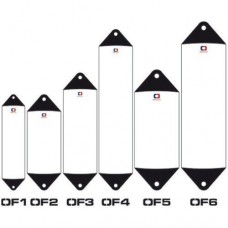 Кранец Heavy Duty OF1/OF2/OF3/OF4/OF5/OF6 белый Osculati размеры 15х62 см мягкий ПВХ надувной клапан