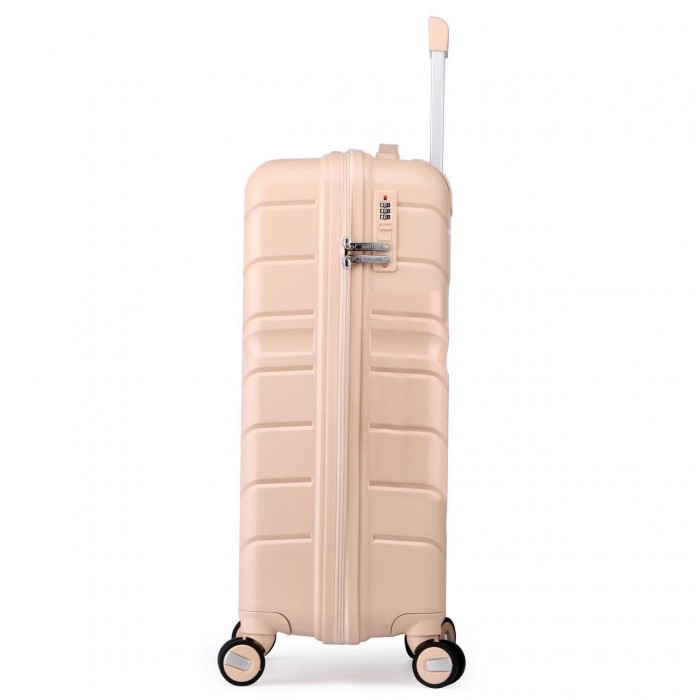 Чемодан Semi Line 20" S Капучино T5770-1 полипропилен 34 л 4 колеса кодовый замок для ручной клади