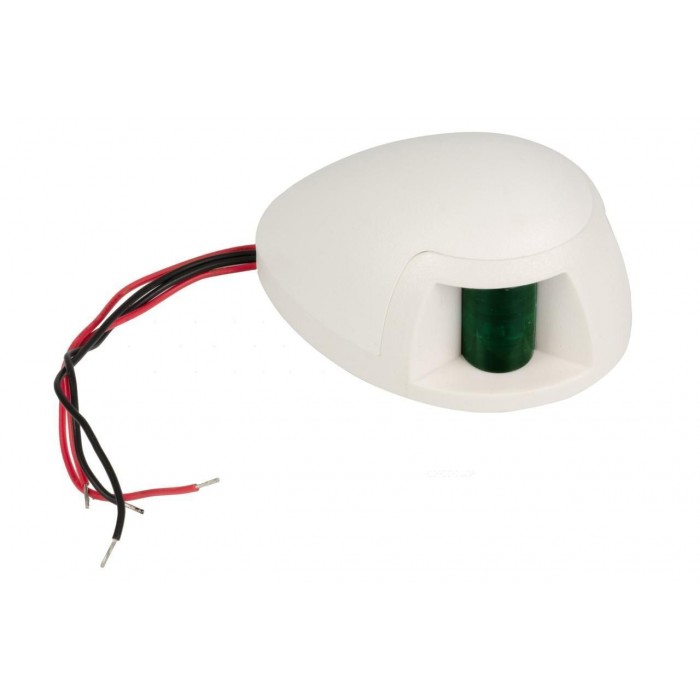 Навигационный огонь LED красный-зеленый 00085-LD для лодки и катера комбинированные ходовые огни 12V