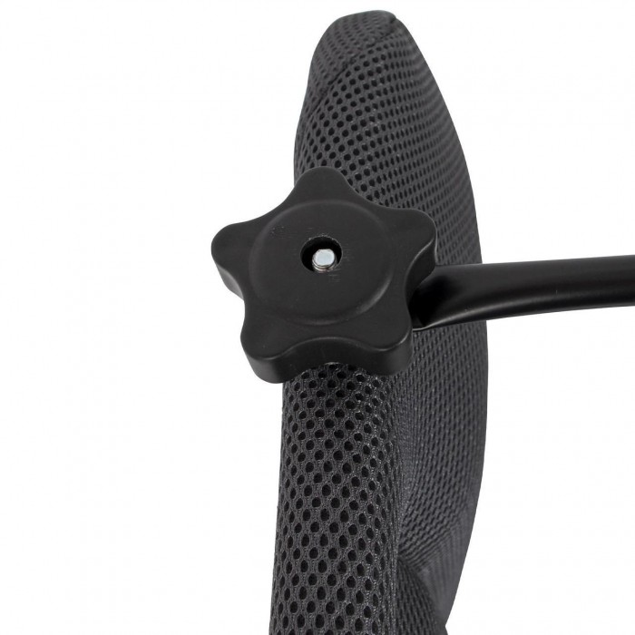 Розкладне ліжко Bo-Camp Sun Lounger з тентом 5 положень сірий легкий алюмінієвий каркас 3D-Mesh