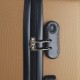 Чемодан Semi Line 24" M Коричневий T5693-2 67 л на 4 колесах з ABS-пластика з кодовим замком для бізнес-поездок