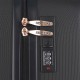 Чемодан Semi Line 20" S Черный T5787-1 35л ABS-пластик 4 колеса кодовый замок ручная кладь
