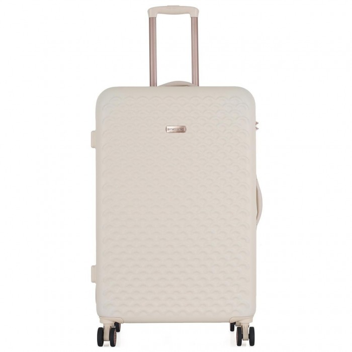 Чемодан Semi Line 28" L Ercu T5791-3 с кодовым замком 103 л ABS-пластик 4 колеса для поездок