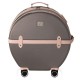 Чемодан Semi Line 24" M Коричневий/Рожевий Крем T5673-3 круглий ABS-пластик 49 л 4 колеса кодовий замок