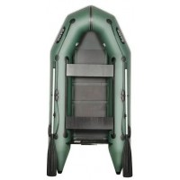 Надувная лодка BARK BT-270D ПВХ с сланью-книжкой, моторная, на два места
