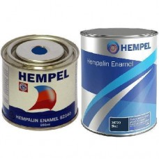 Краска судовая для лодки и катера HEMPALIN ENAMEL тёмно-синяя 200/750 мл Дания Blue HE новинка