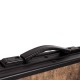 Стіл Bo-Camp Woodbine Овальний 150x80 см чорний/під дерево алюмінієвий для кемпінгу з телескопічними ніжками