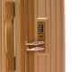 Чемодан Semi Line 24" M Золотой T5667-3 с кодовым замком 60 л ABS-пластик 4 колеса для авиаперелетов