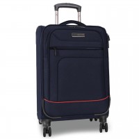 Чемодан Swissbrand Alford L Темно-синий SWB_LBALF603L объемом 92 л с TSA замком и 4 колесами для поездок
