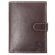 Мужское кожаное портмоне Semi Line RFID Коричневое P8266-1 с защитой от сканирования, 7 слотов для карт