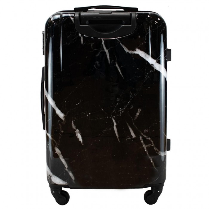 Чемодан Semi Line 28" L Черный Мрамор T5730-3 - большой с кодовым замком и 4 колесами