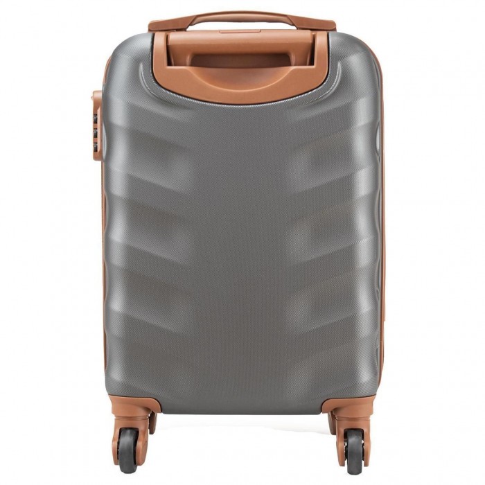 Чемодан Semi Line 20" S Графит T5707-1 с расширением 4 колеса кодовый замок 44 л
