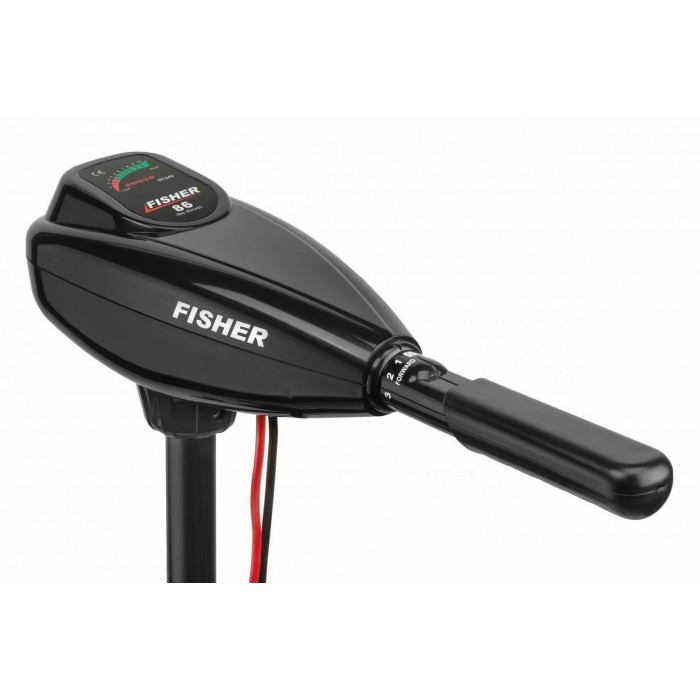 Електромотор для човна Fisher 65 потужністю 804 Вт, тихий 50 дБ, економічний для рибалки та відпочинку