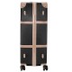 Чемодан Semi Line 28" L Черный/Розовый Крем T5671-4 большой 96.5 л из ABS-пластика с кодовым замком и 4 колес