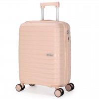 Чемодан Semi Line 20" S Бежевый T5795-1 полипропилен 34 л 4 колеса кодовый замок для ручной клади