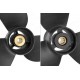 Гвинт для човнового мотора Suzuki 9.25×9 58100-94J00-019 SOLAS 4111-093-09A SА3x9.25x9RB 3-лопатевий