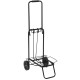 Господарська візок Bo-Camp Luggage Trolley складана 35 кг чорна з колесами 14 см і стяжним ременем