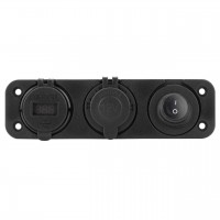 Прикурювач + USB YJ-SPP005 морський для човнів і катерів 12V вологозахисний з захистом від перегріву