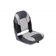 Сиденье складное для лодки и катера Premium Centurion 75129GC серо-черно-темно-серый морской винил