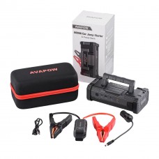 Пускове пристрій Jump Starter для автомобілів AVAPOW A68 (6000A) 88,80Втч/24000мАч