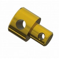 Концевик лодочный 3300 SERIES BRASS PIVOT 10-32 THREAD для рулевого троса длиной 10-12 футов оцинкованный