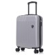 Чемодан Semi Line 20" S Серый T5857-1 для ручной клади легкий ABS-пластик 4 вращающихся колеса с кодовым замк