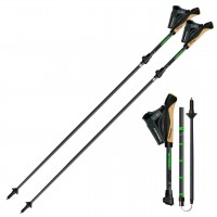 Палки для скандинавської ходьби Gabel Springbok XTL 7009400500000 карбонові телескопічні регульованої висоти