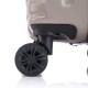 Чемодан Semi Line 24" M Шампань T5864-2 69 л ABS-пластик с кодовым замком и 4 вращающимися колесами