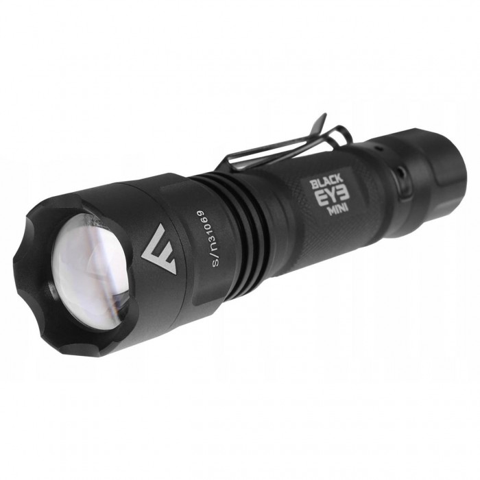 Тактический фонарь Mactronic Black Eye Mini 135 Лм с фокусировкой, водонепроницаемость IPX5, 2 режима