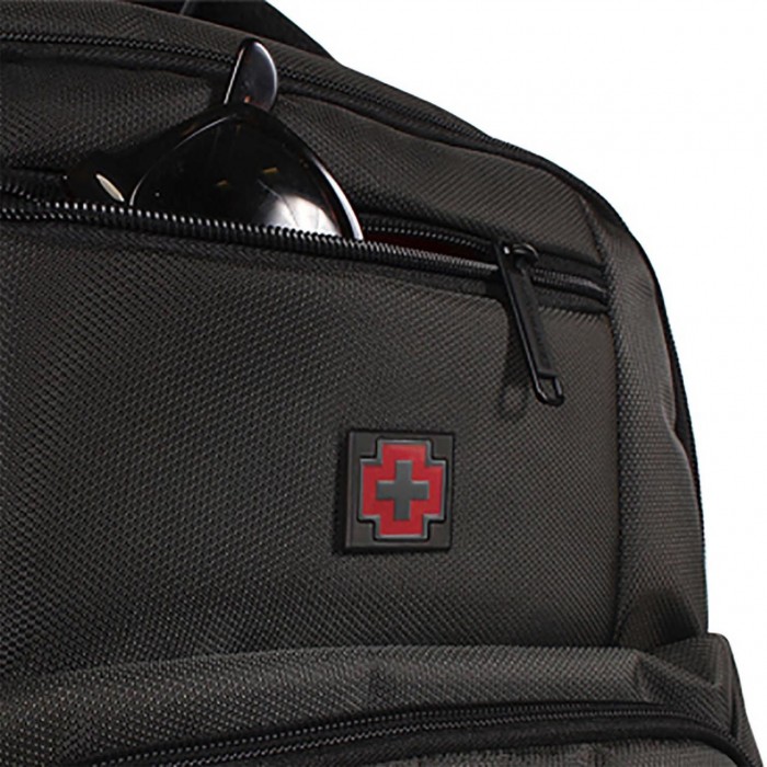 Городской рюкзак Swissbrand Wembley 19 Черный SWB_S19BEWEM001U для ноутбука до 15.6" объем 19 л