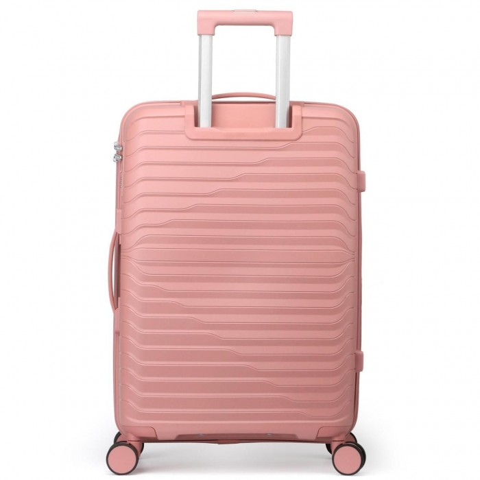 Чемодан Semi Line 28" L Розовый T5779-3 полипропиленовый 4 колеса кодовый замок 89 л легкий и прочный для