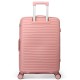 Чемодан Semi Line 28" L Розовый T5779-3 полипропиленовый 4 колеса кодовый замок 89 л легкий и прочный для