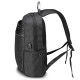 Городской рюкзак Semi Line USB 21 Black P8252-0 водоотталкивающий для ноутбука до 15.6" с USB-выходом и орган