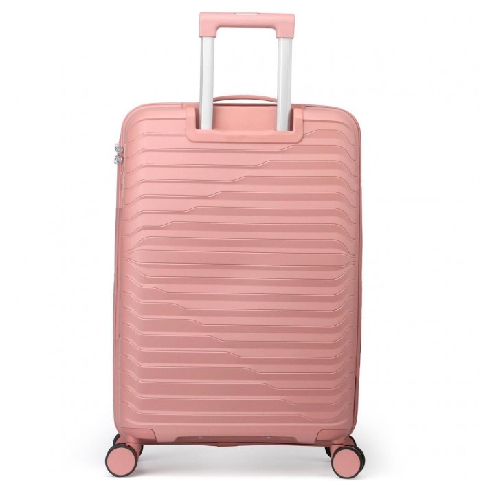 Чемодан Semi Line 20" S Розовый T5779-1 полипропилен 4 колеса кодовый замок ручная кладь 34 л