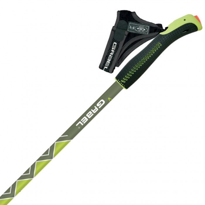 Палки для скандинавської ходьби Gabel Ritmo Green 7008350760000 легкі алюмінієві 2 секції з системою