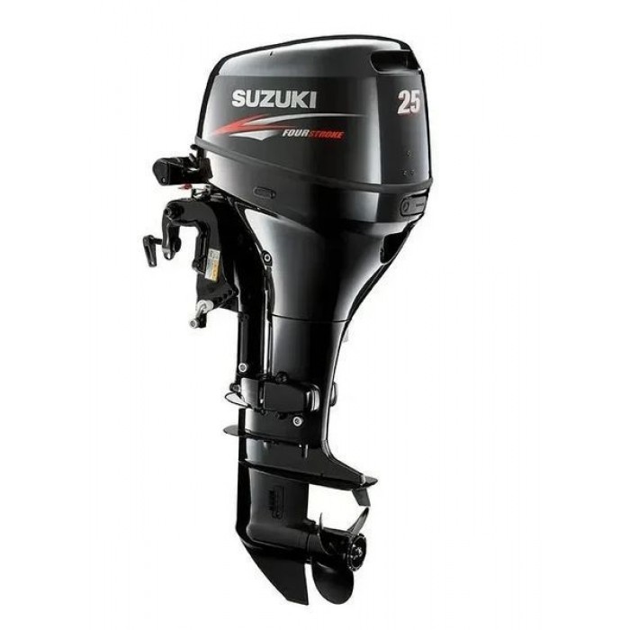 Лодочний мотор Suzuki DF 25S 25 к.с. чотиритактний 68.9 кг V-подібний двигун CDI ручний старт