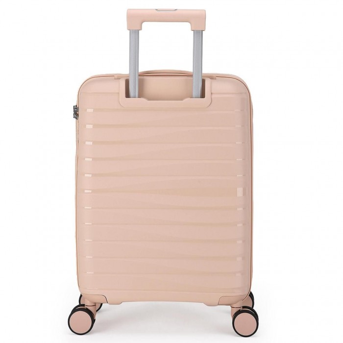 Чемодан Semi Line 20" S Бежевый T5795-1 полипропилен 34 л 4 колеса кодовый замок для ручной клади