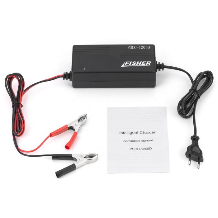 Зарядное устройство для лодочных гелевых аккумуляторов 30-100Ah Fisher 12B 5A PSCC-1205