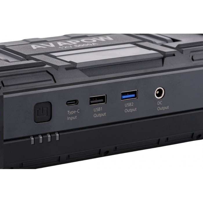 Пусковое устройство Jump Starter для автомобилей AVAPOW A68 (6000A) 88,80Втч/24000мАч