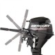 Лодочный мотор Mercury F 9.9 M 9.9 л.с. четырехтактный румпельное управление ручной запуск