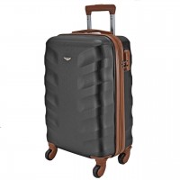 Чемодан Semi Line 20" S Графіт T5644-1 45 л з розширенням і кодовим замком, 4 колеса