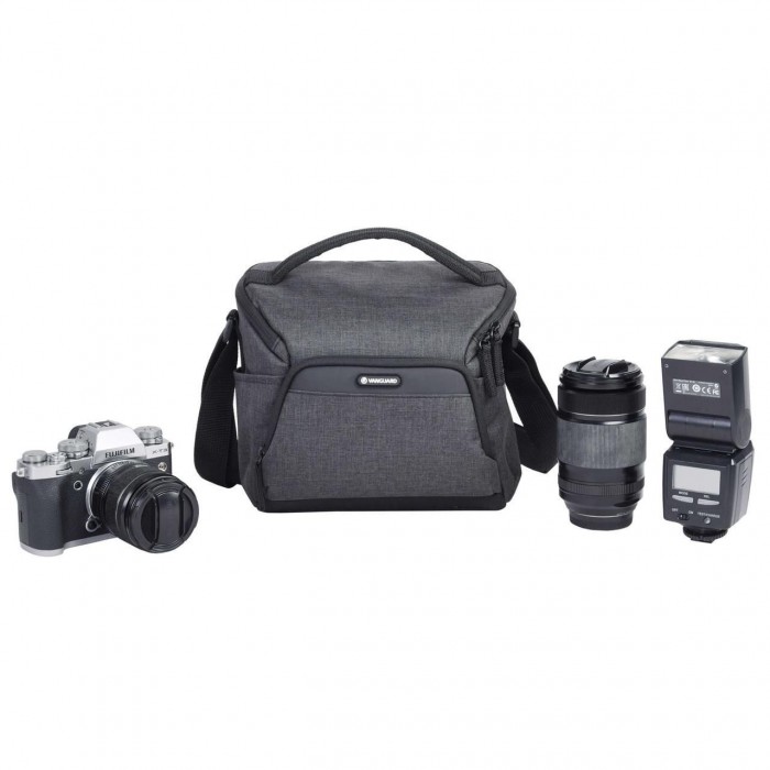 Сумка Вангард Веста Аспайр 21 Сірий 6 л водовідштовхувальна для DSLR та CSC елегантна наплічна модель з