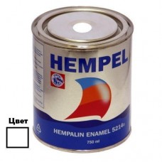 Фарба HEMPALIN ENAMEL біла 750 мл алкідна для зовнішнього та внутрішнього застосування.