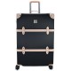 Чемодан Semi Line 28" L Черный/Розовый Крем T5671-4 большой 96.5 л из ABS-пластика с кодовым замком и 4 колес