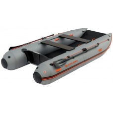 Надувний катамаран ПВХ Kolibri Sea Cat КМ-340СМ моторний на 5 осіб з надувним кілем та air-deck