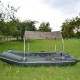Тент на надувную лодку из ПВХ TENT А от BVS складная конструкция водоотталкивающее полотно для лодок
