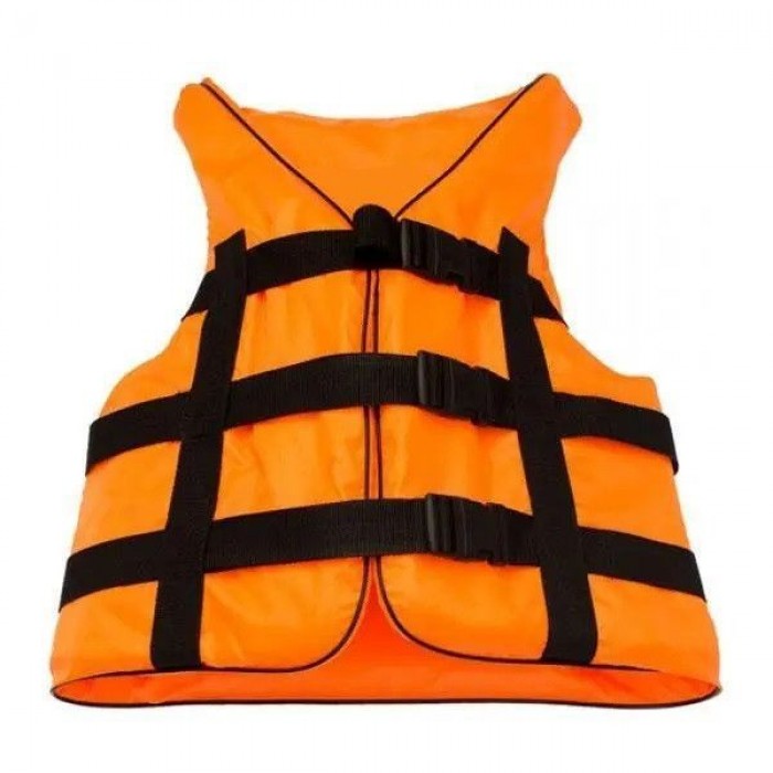 Спасжилет для рыбалки и лодки SK0023 оранж XXL 110-130 кг с 3 регулируемыми фастексами
