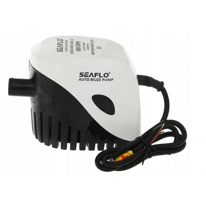 Автоматична трюмна помпа SEAFLO SFBP1-G600-11 38 л/хв для човна та катера із захистом від сухого ходу та терм.