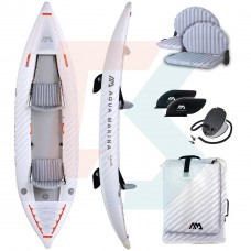 Каяк надувний 1-2 місний Halve – Ultra-light Packayak 4 метри Aquamarina HA-398